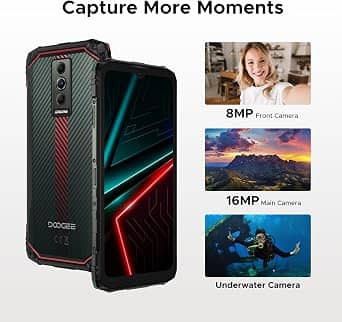 DOOGEE BLADE10 Cell Phones Red 128GB Unlocked New