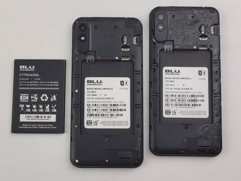 BLU C5L Max Cell Phones Blue 16GB T-Mobile New