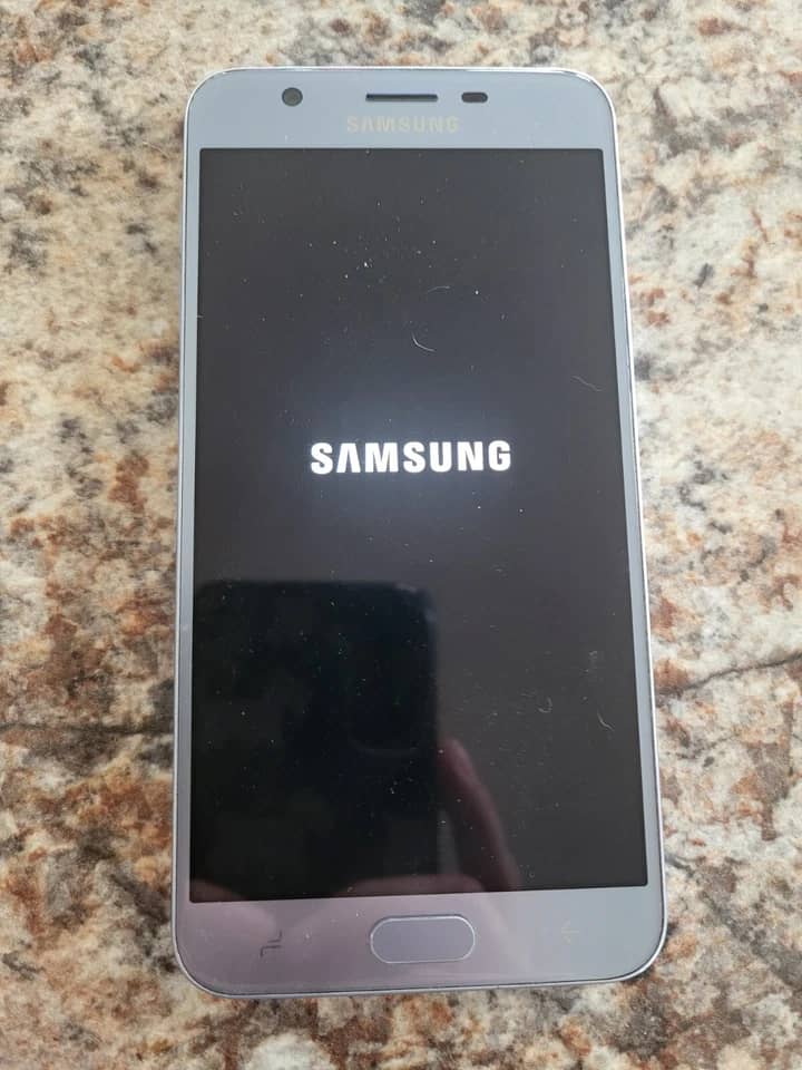 Samsung Galaxy J7 Cell Phones Silver 32GB T-Mobile Refurbished - Excellent