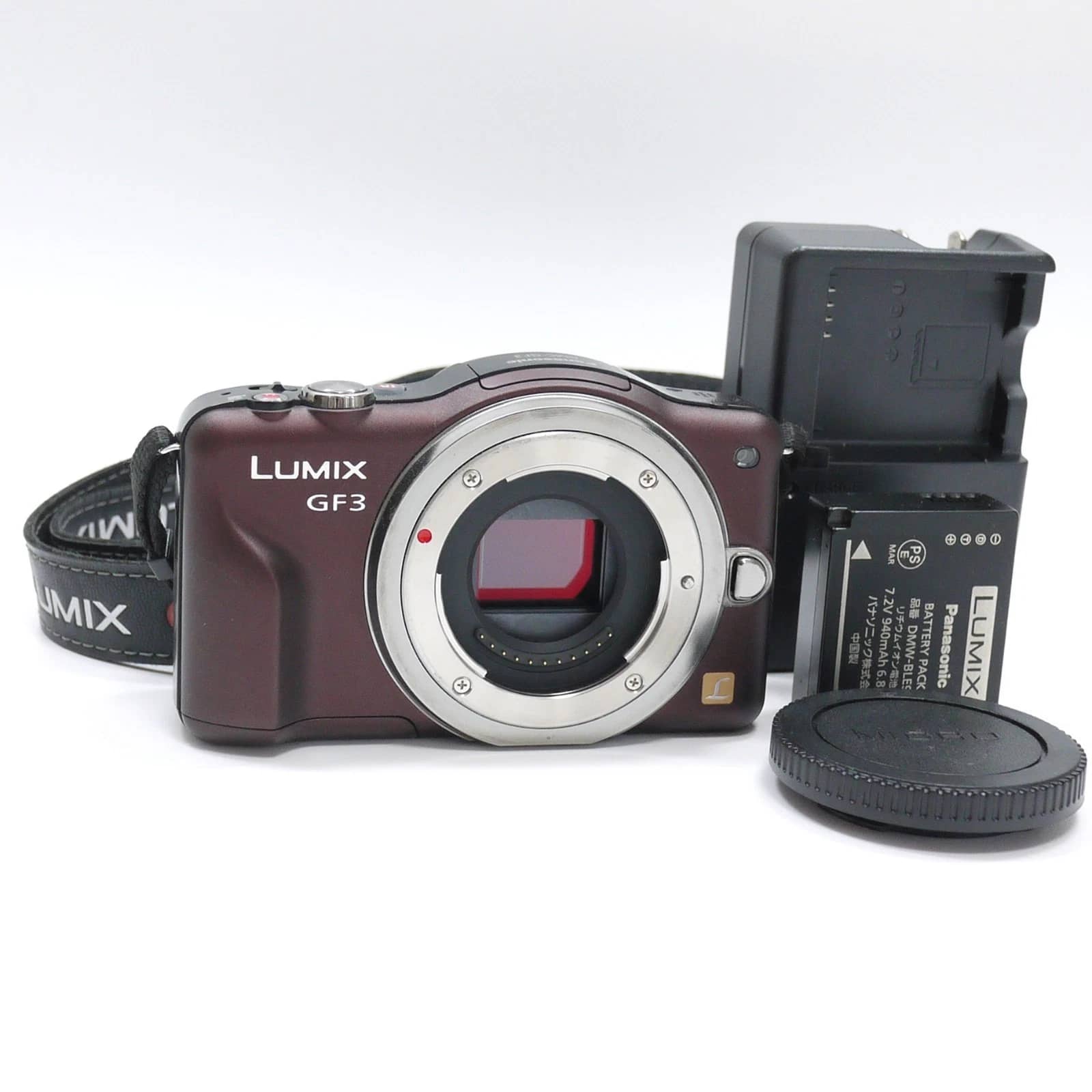 Panasonic LUMIX GF3 Digital Cameras Black Body Only New