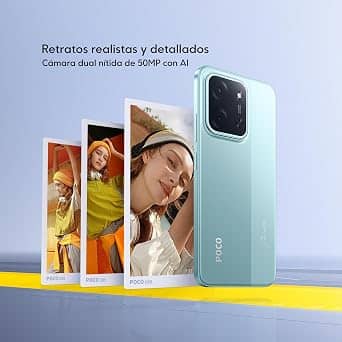 Xiaomi Poco C85 Cell Phones Green 128GB Unlocked New