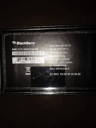 BlackBerry KEY2 Silver Cell Phones 64GB Unlocked New