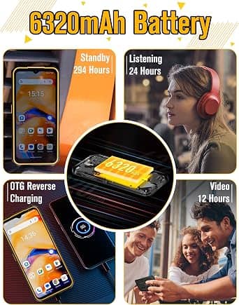 Ulefone Armor X13 Cell Phones Black 64GB Unlocked New