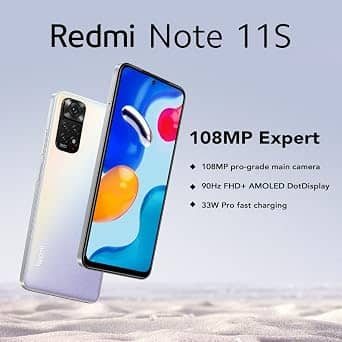 Xiaomi NOTE 11s Cell Phones White 128GB Unlocked New