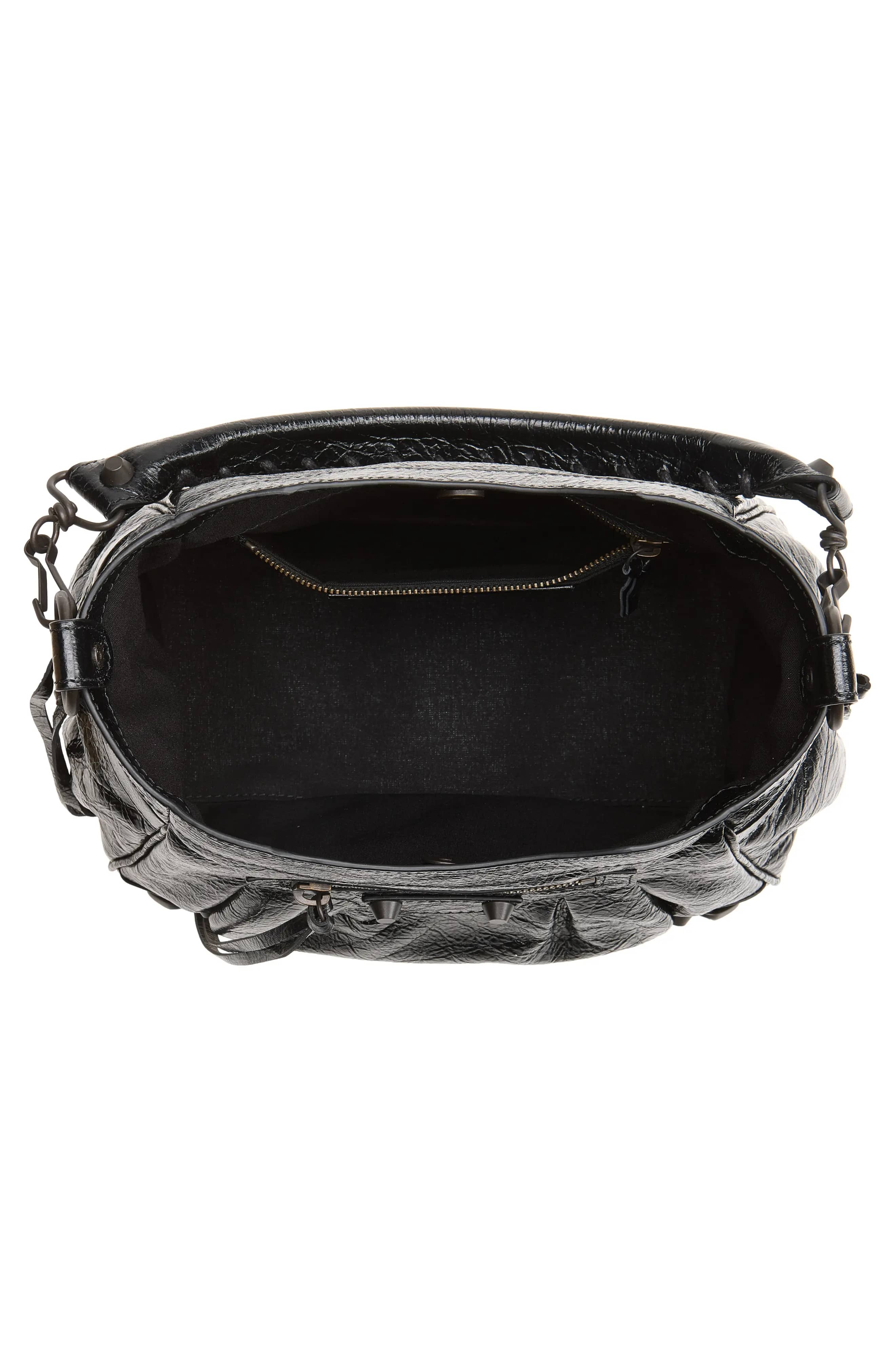 Balenciaga Le City Bucket Bag Women's bags Small Black Brass New