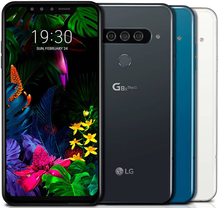 LG G8 ThinQ Cell Phones Black 128GB T-Mobile New