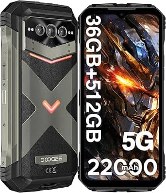 DOOGEE V MAX Plus Cell Phones Black 512GB Unlocked New