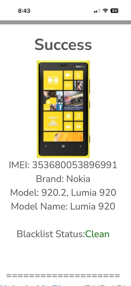 Nokia Lumia 920 Cell Phones Black 32GB Unlocked New