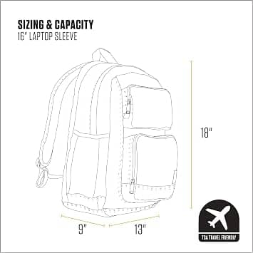 Carhartt Dual-Compartment Backpack Women's bags Black New