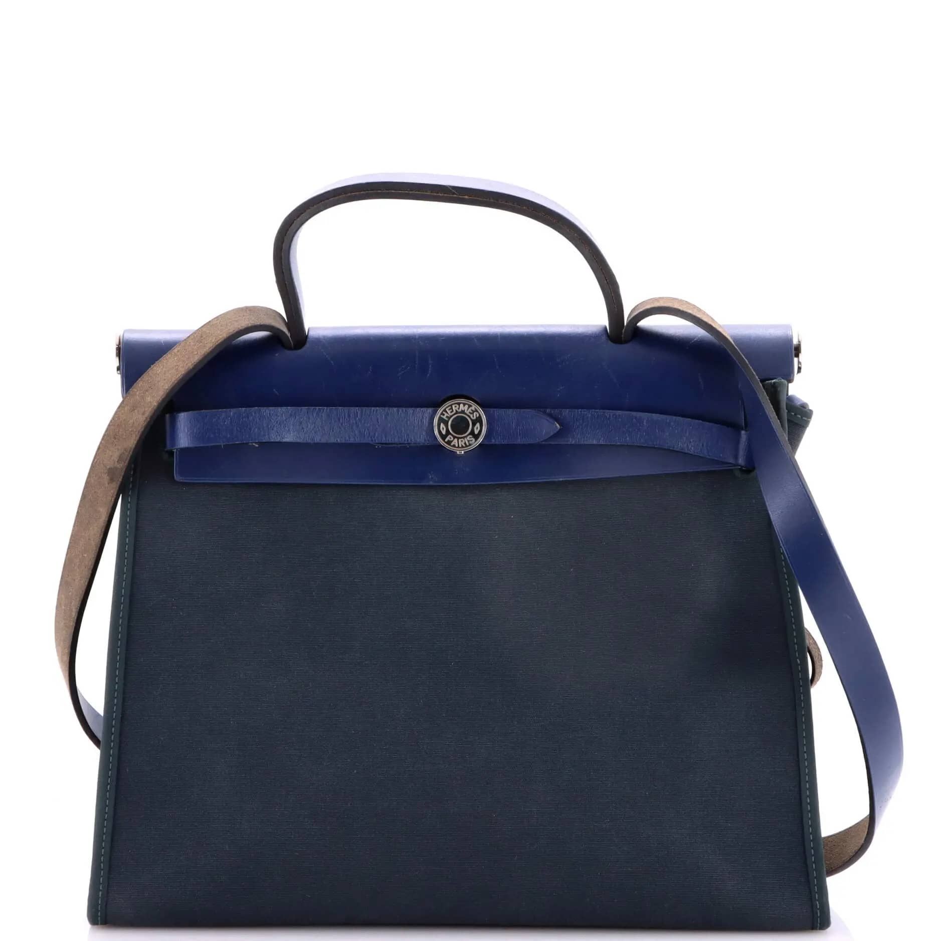 Hermès Herbag Shoulder Bag Women's bags Black Palladium New