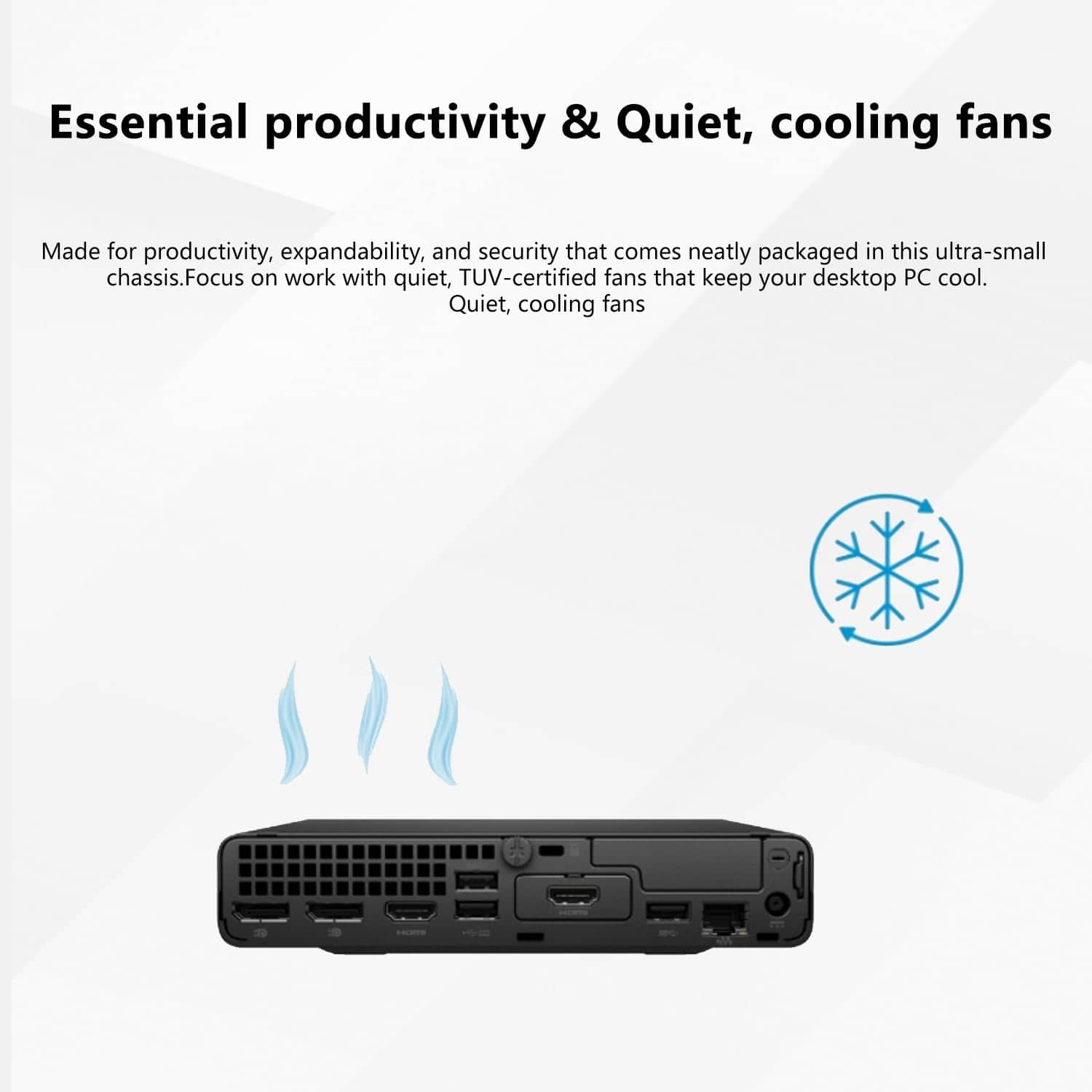 HP ProDesk 400 G9 Mini Computers 256GB 8GB Refurbished - Excellent