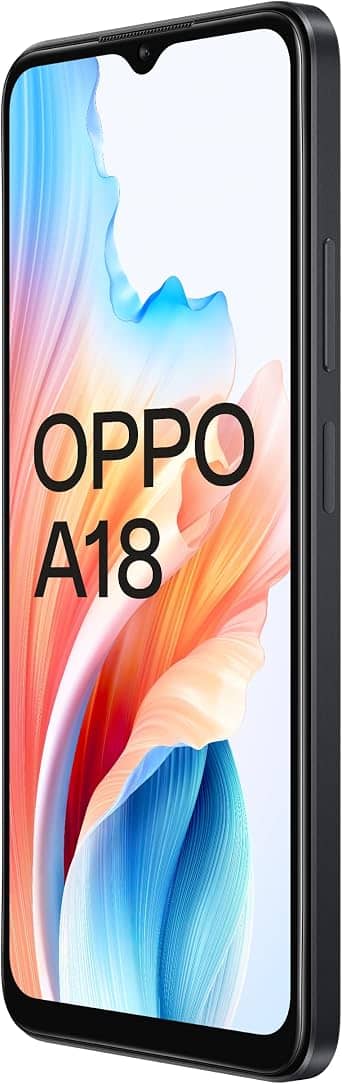 OPPO A18 Cell Phones Black 128GB Unlocked New