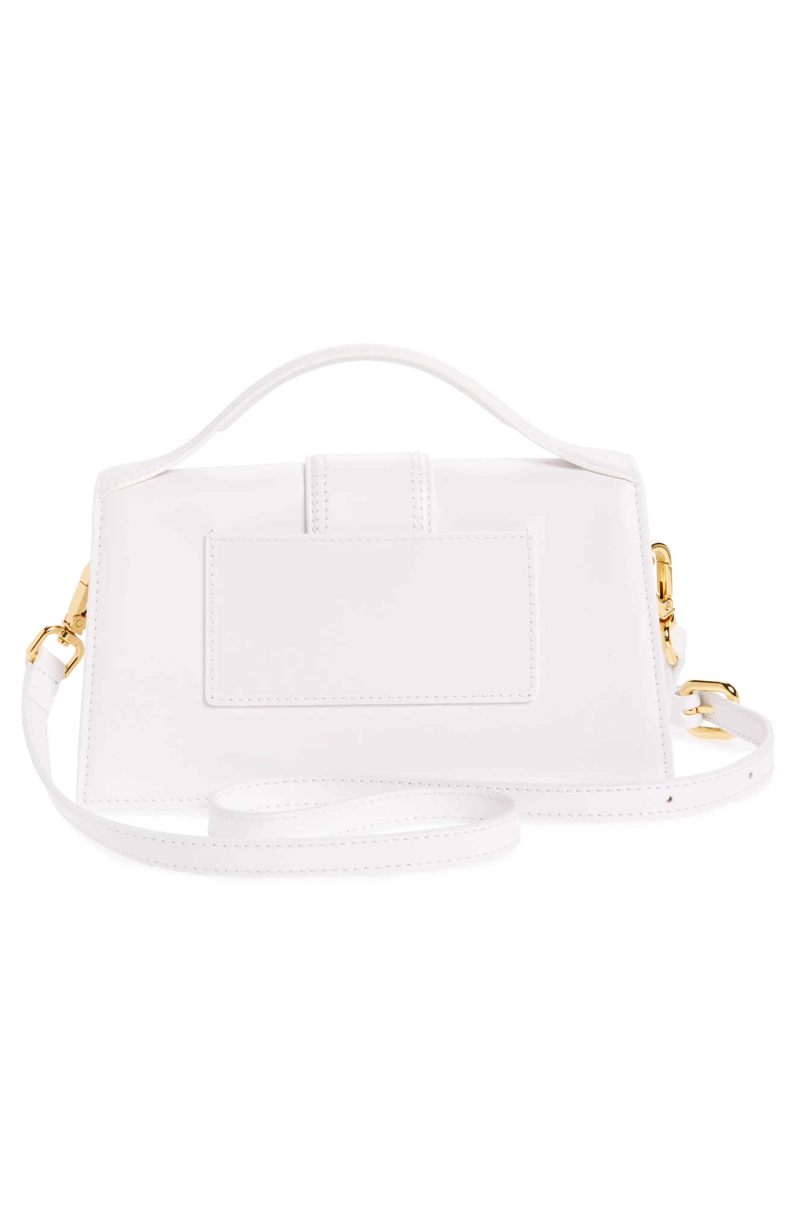Jacquemus Le Bambino Long Shoulder Bag Women's bags Black Leather New