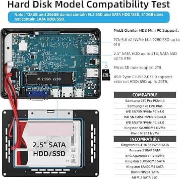 MeLE Quieter HD3Q Computers New
