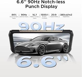 DOOGEE Blade 20 Cell Phones Silver 128GB Unlocked New