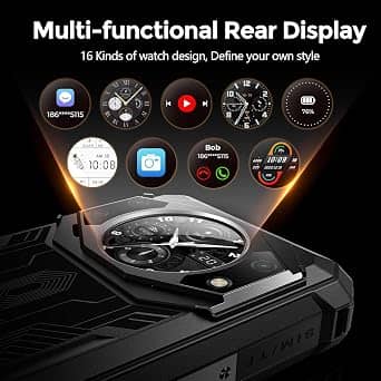 FOSSiBOT F101 Pro Cell Phones Black 128GB Unlocked New
