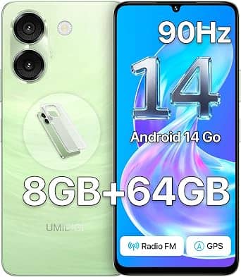 UMIDIGI G9A Cell Phones Black 64GB Unlocked New