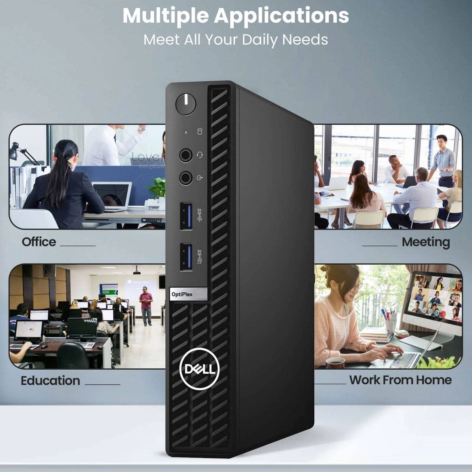 Dell Micro Desktop Computer Computers 128GB New