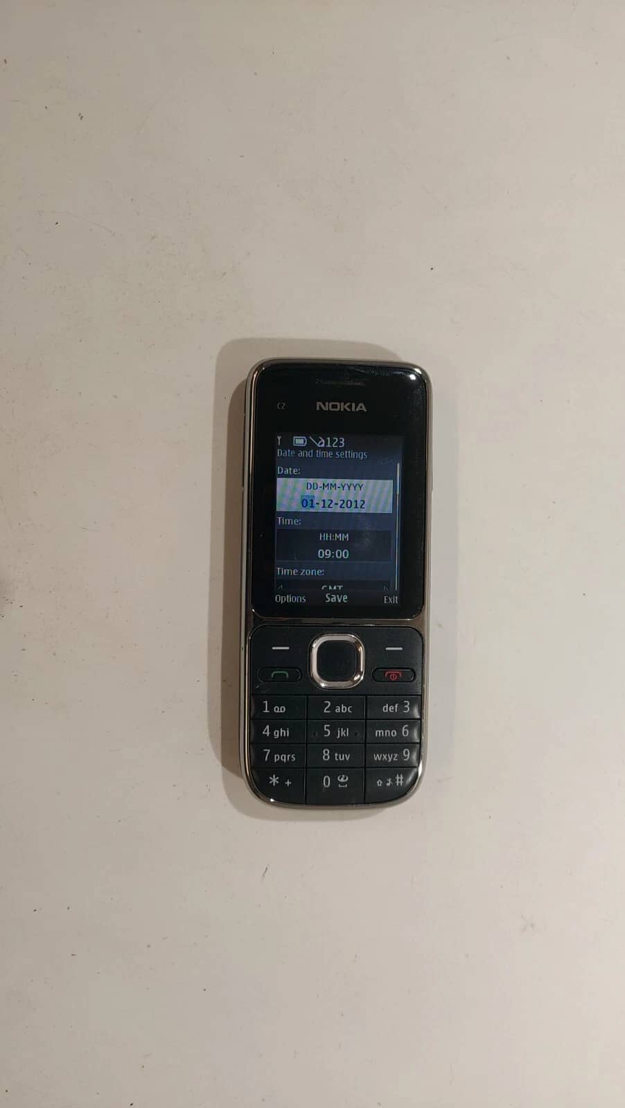 Nokia C2-01 Cell Phones Black Not specified Unlocked Used - Good