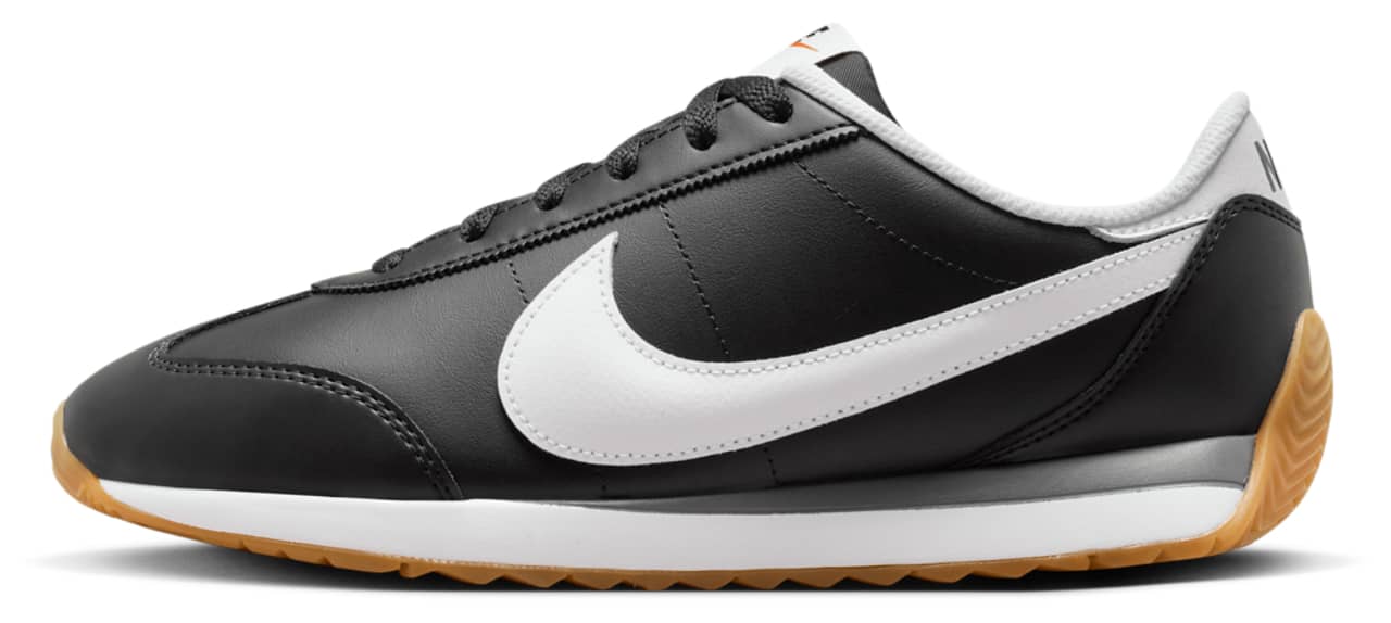 Nike Pacific Leather Sneaker Black/Gray 8 New