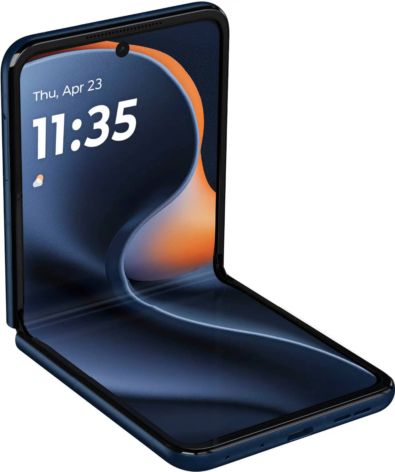Motorola razr 2025 Cell Phones Blue 256GB Unlocked New