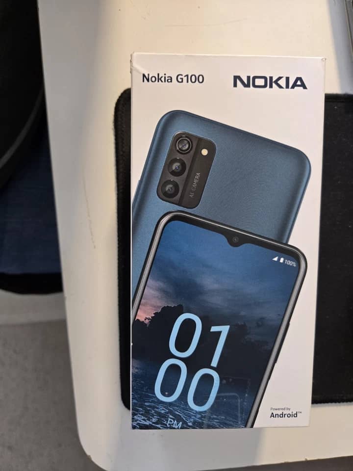 Nokia G100 Cell Phones Blue 32GB Boost Mobile Refurbished - Excellent