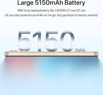 UMIDIGI G1 Cell Phones Gold 32GB Unlocked New