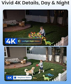 Reolink Argus PT Ultra Home Security Cameras New