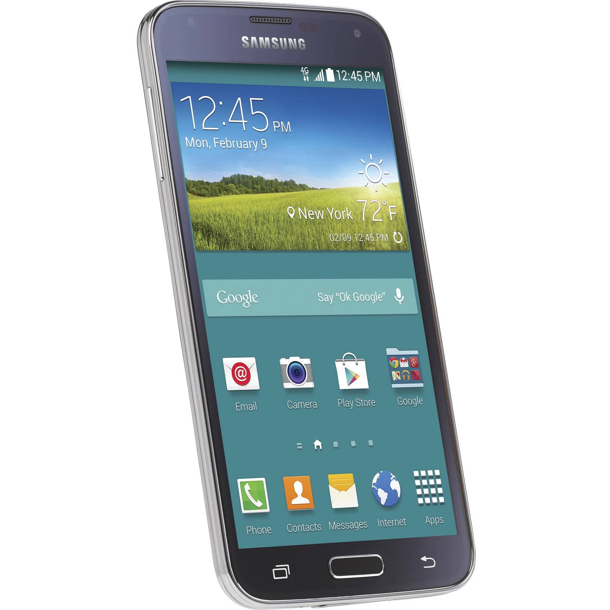 Samsung Galaxy S5 Cell Phones White 16GB Unlocked New