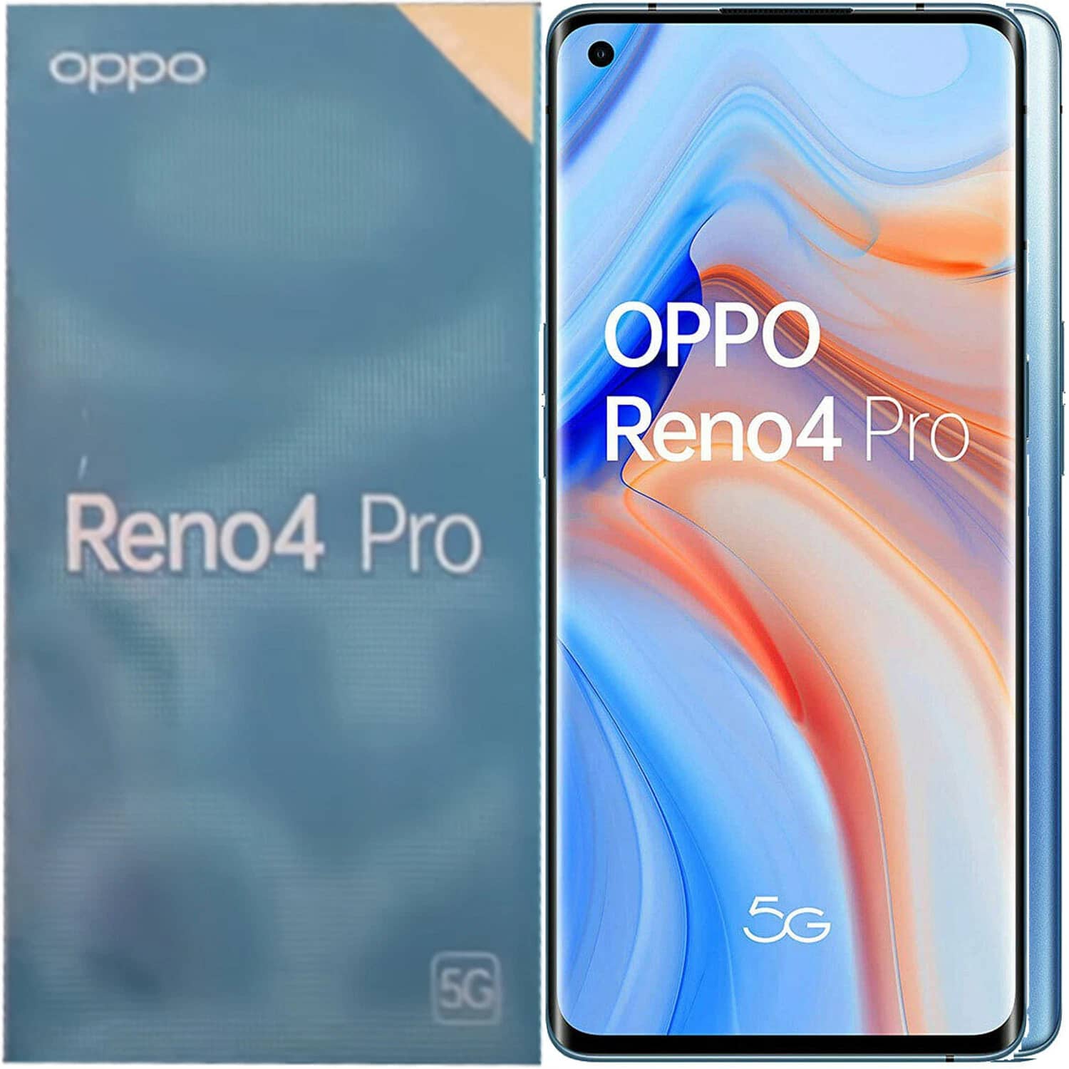 OPPO Reno4 Pro 5G Cell Phones Green 256GB Unlocked New