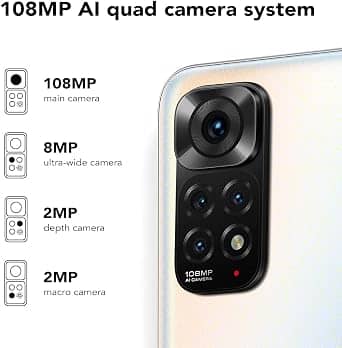 Xiaomi NOTE 11s Cell Phones White 128GB Unlocked New