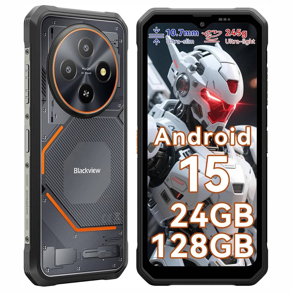 Blackview FORT 2 Cell Phones 128GB T-Mobile New