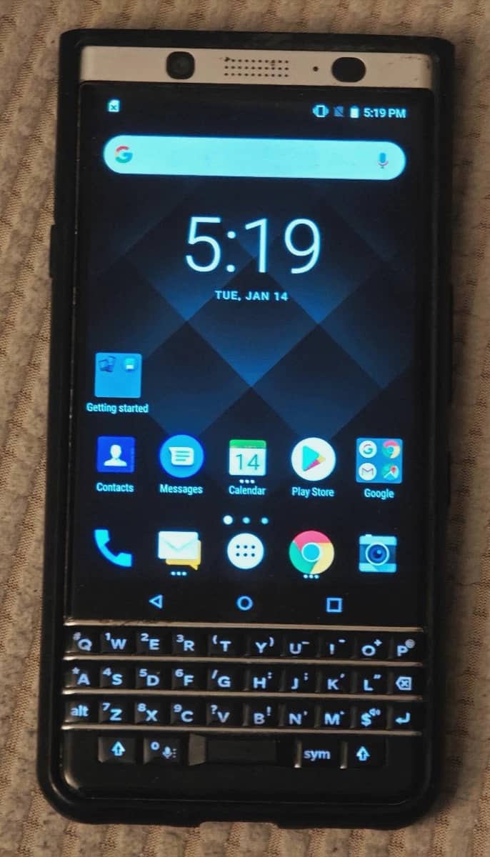 BlackBerry KEYone Cell Phones Silver 32GB Unlocked New