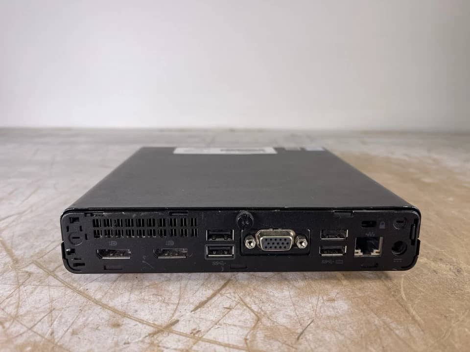 HP EliteDesk 800 G4 Mini Computers 256GB 8GB Refurbished - Excellent