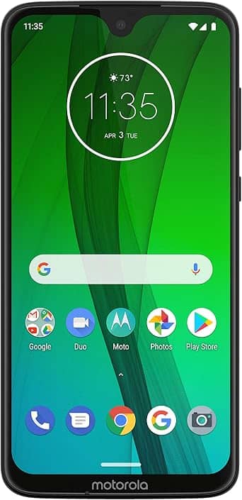 Motorola Moto G7 Cell Phones Black 64GB AT&T New