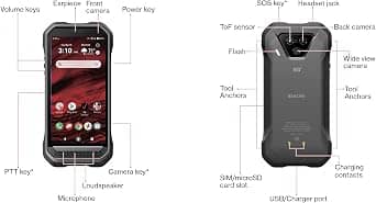 Kyocera DuraForce Cell Phones Black 32GB Verizon New