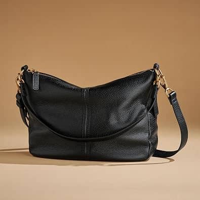 Fossil Jolie Crossbody Women's bags Slim Black Leather New