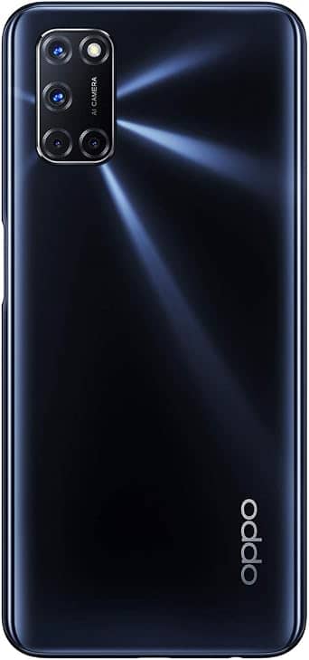 OPPO A52 Cell Phones Black 64GB Unlocked New