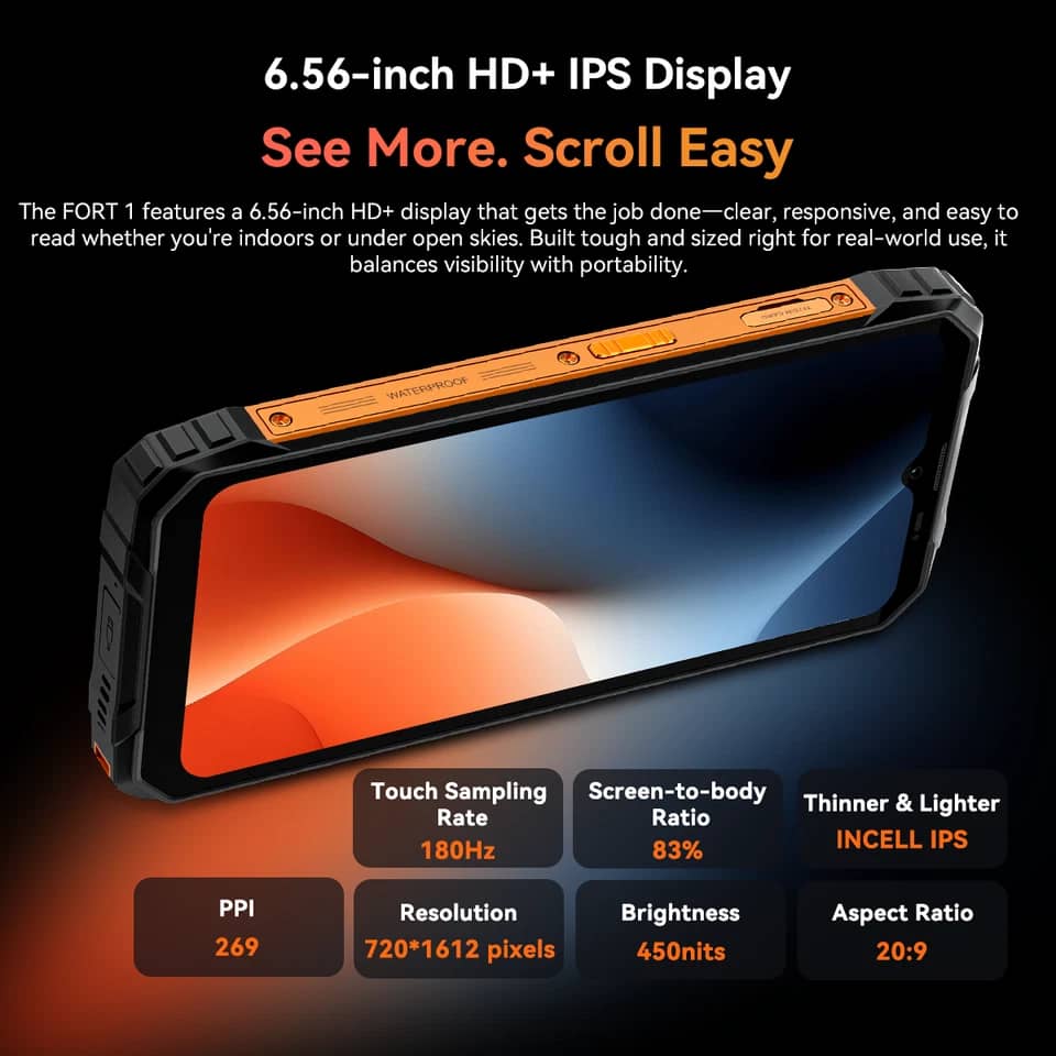 Blackview Fort 1 Cell Phones 128GB T-Mobile New