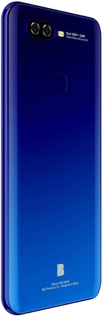 BLU G50 Mega Cell Phones Blue 32GB Unlocked New
