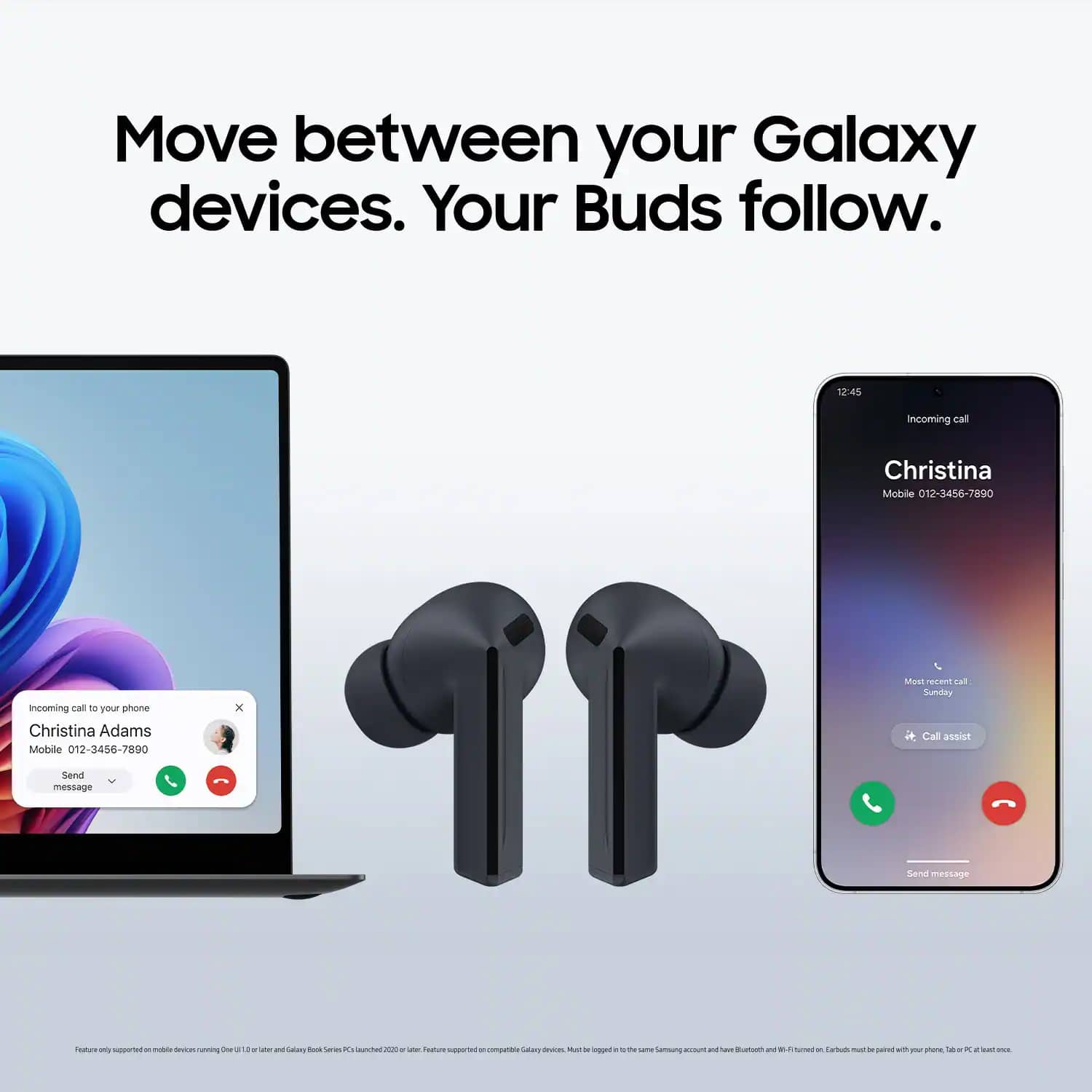 Samsung SM-R420NZAAXAR Headphones & Earbuds Gray New
