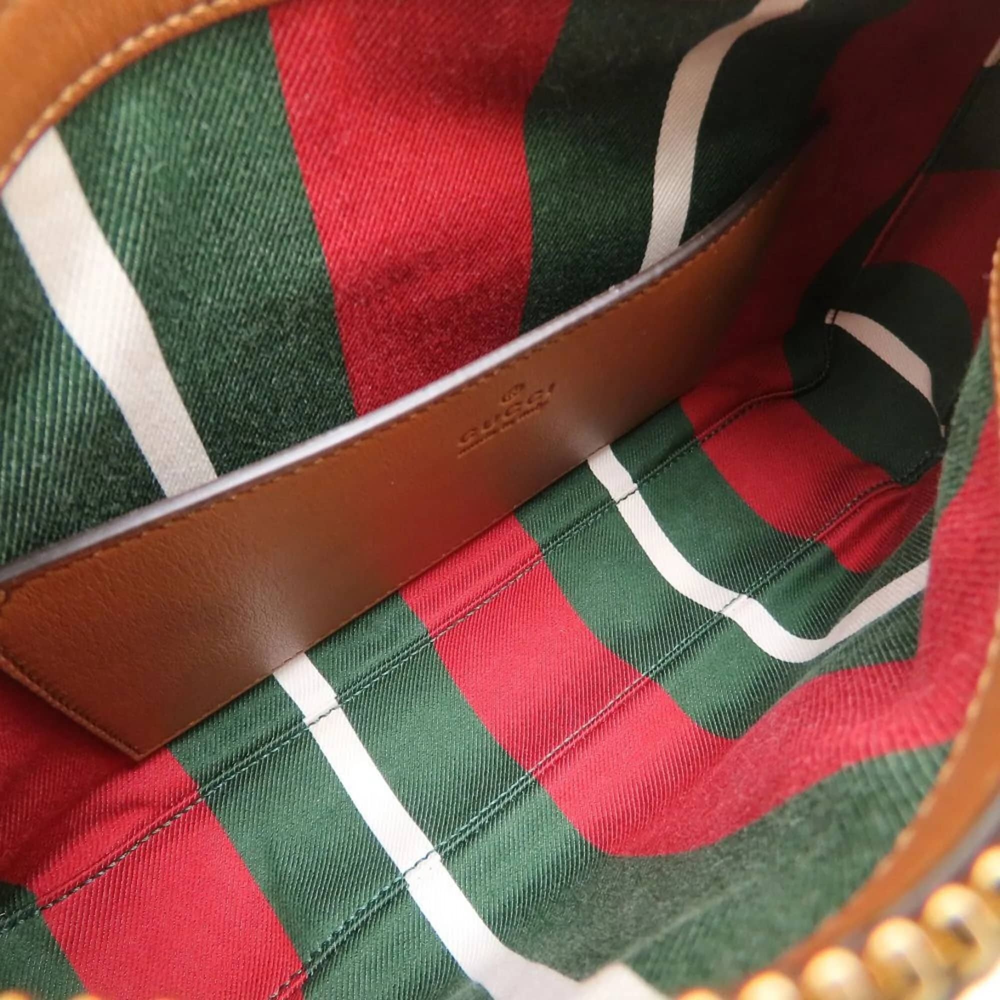 Gucci GG Emblem Women's bags Unspecified Beige And Brown GG Canvas Used - Very Good