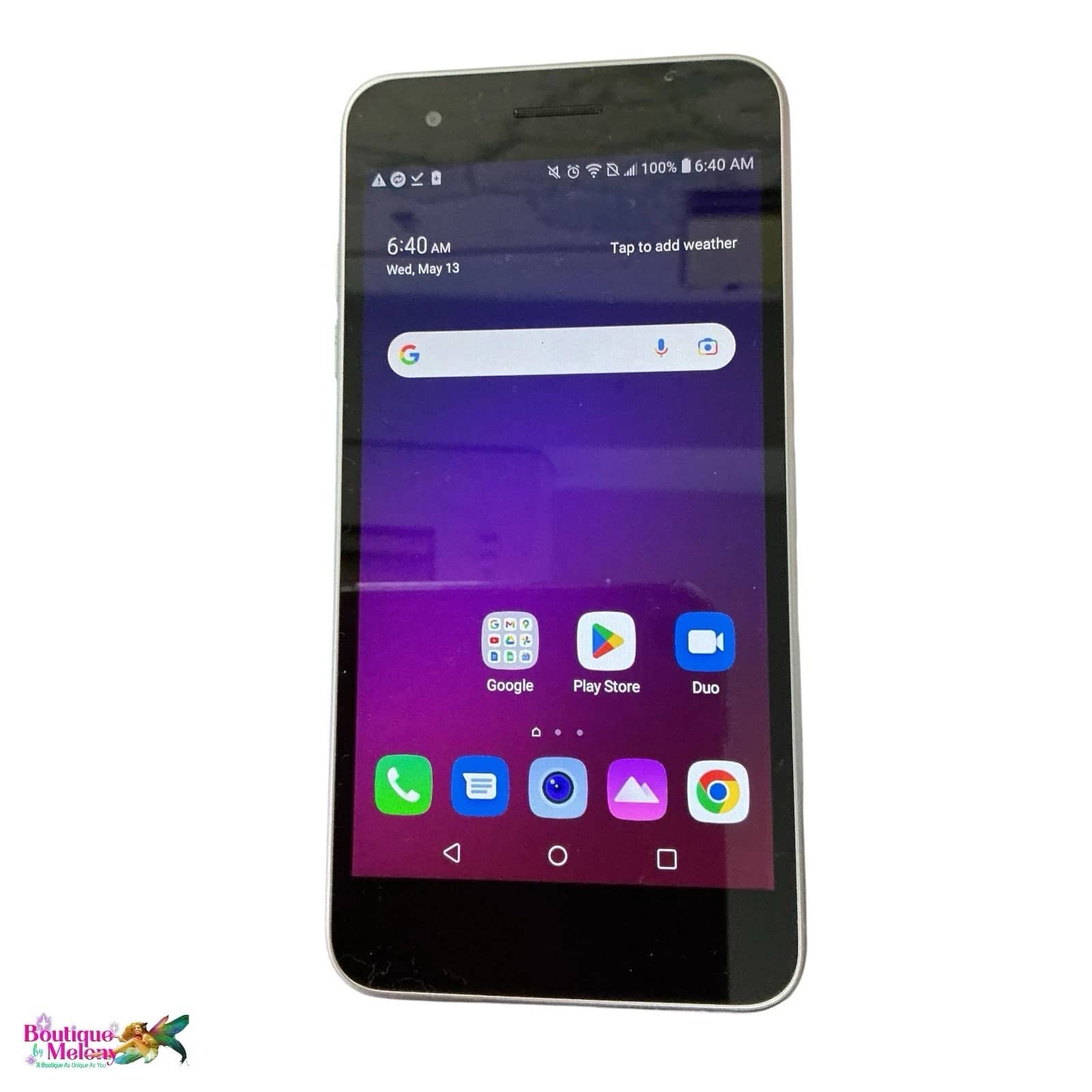 LG Phoenix 4 Cell Phones Black 16GB Locked Used - Good