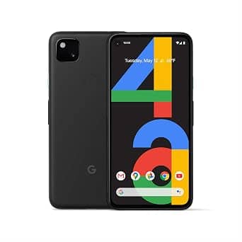 Google Pixel 4a Cell Phones Black 128GB Unlocked New