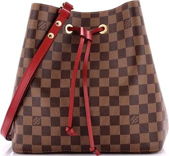 Louis Vuitton NeoNoe Bucket Bag Women's bags MM Blue Epi Leather New