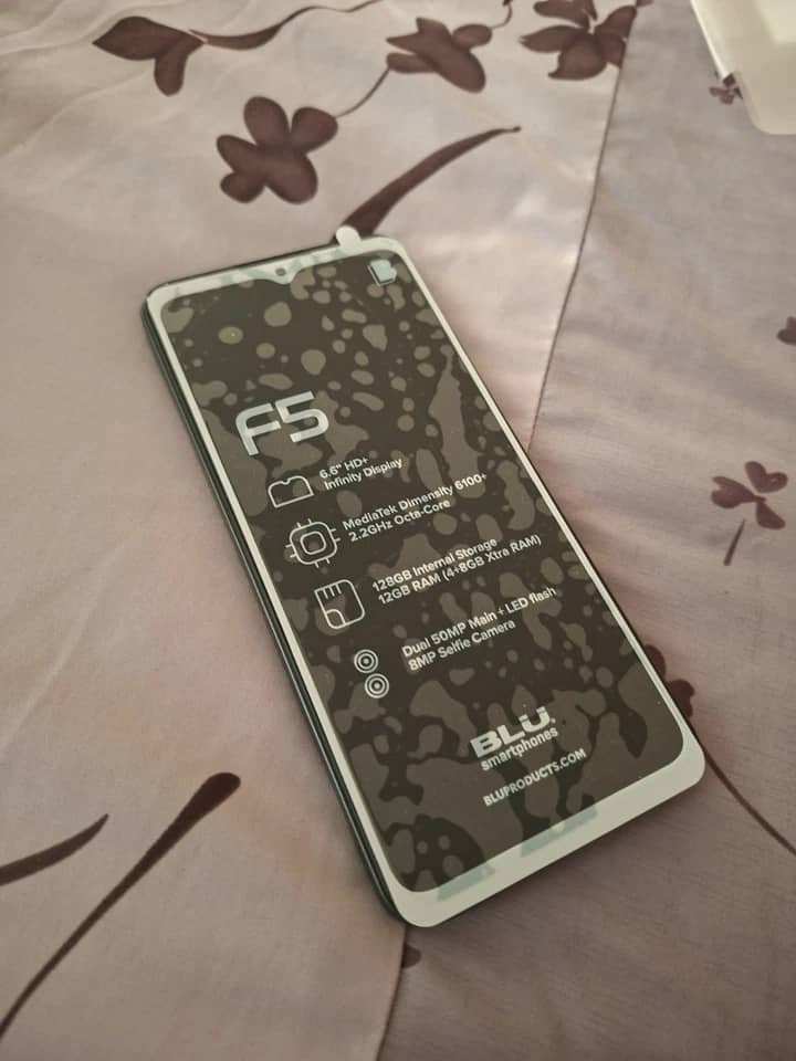 BLU F5 Cell Phones Gray 128GB Unlocked New