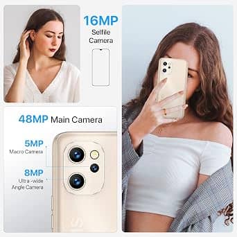 UMIDIGI power 7max Cell Phones Gold 128GB Unlocked New