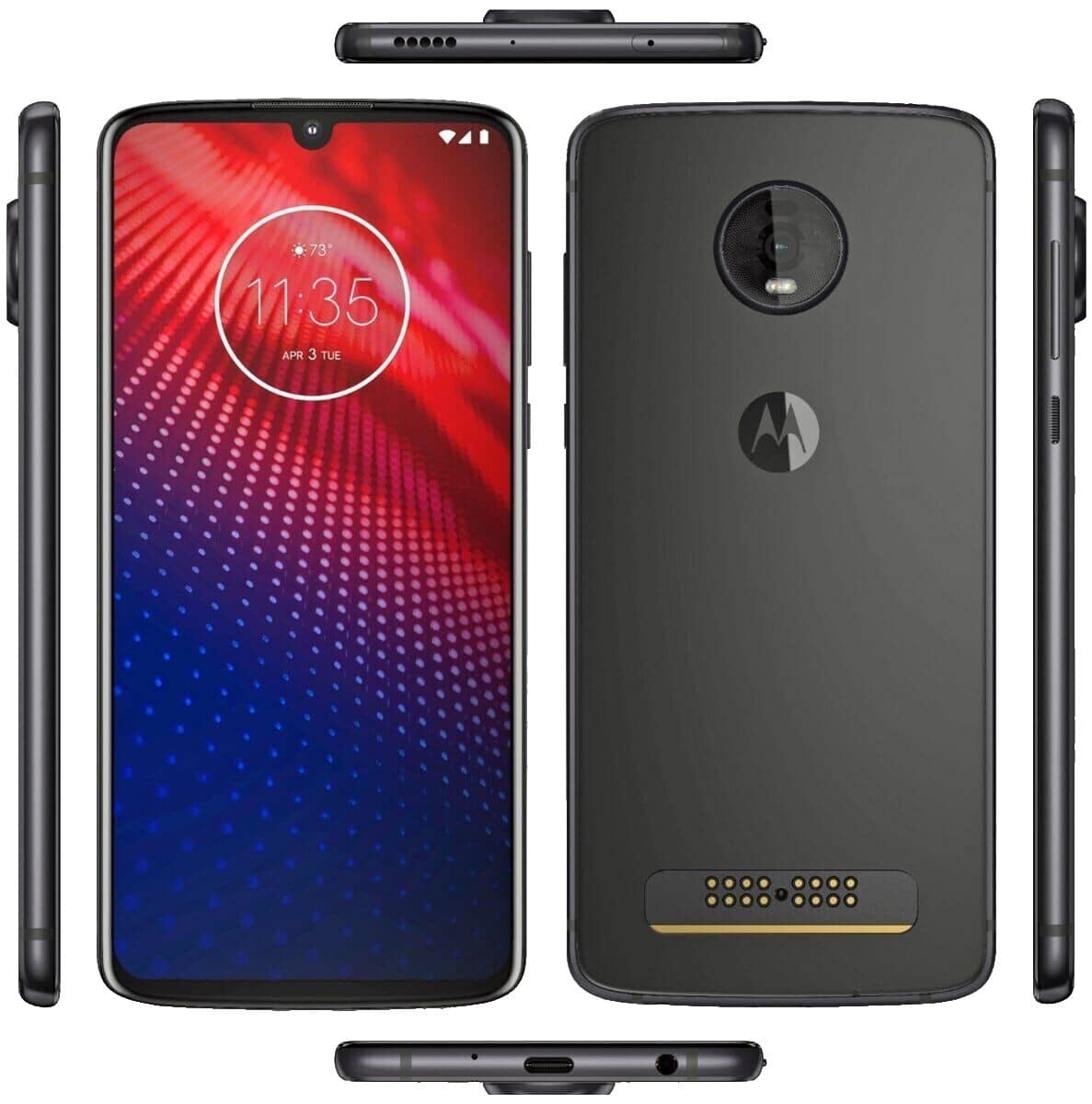 Motorola Moto G Power 5G (2025) Cell Phones Gray 128GB Locked For parts or not working