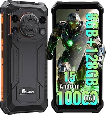FOSSiBOT F110L Cell Phones Black 128GB Unlocked New