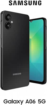 Samsung Galaxy A06 5G Cell Phones Black 128GB Unlocked New